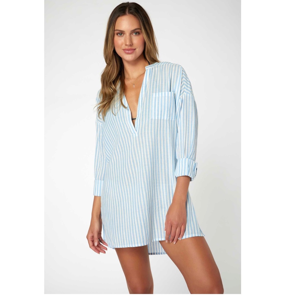 O'Neill Belize Strip Cover-Up Tunic